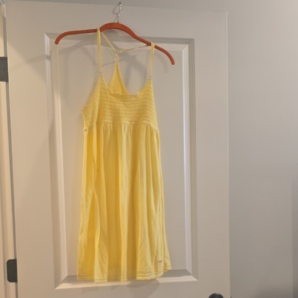 PINK Victoria's Secret Yellow Swim Coverup - Picture 1 of 1